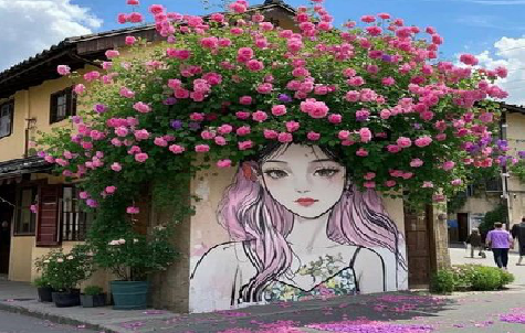 沅江市怎么设计网红打卡墙绘