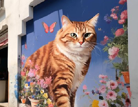 沅江市自己绘制有个性的手绘墙