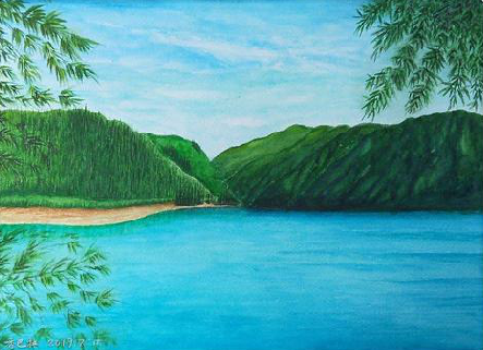 沅江市在墙绘中，如何绘画绿水青山？