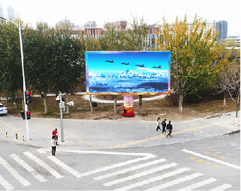 沅江市户外大屏广告投放要点。